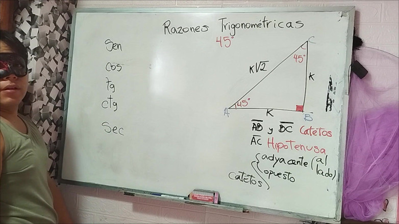 Rosaroja: 16 Trigonometry: 45 Angle - Trigonometric Ratios