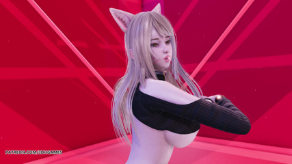3D-Hentai Games: [MMD] Sistar - alone ahri сексуальна стриптиз-ліга легенд kda