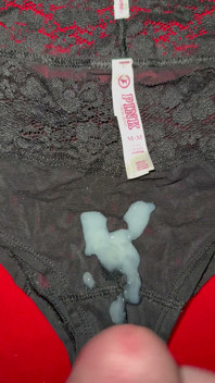 Cum on Wife’s Panties 25