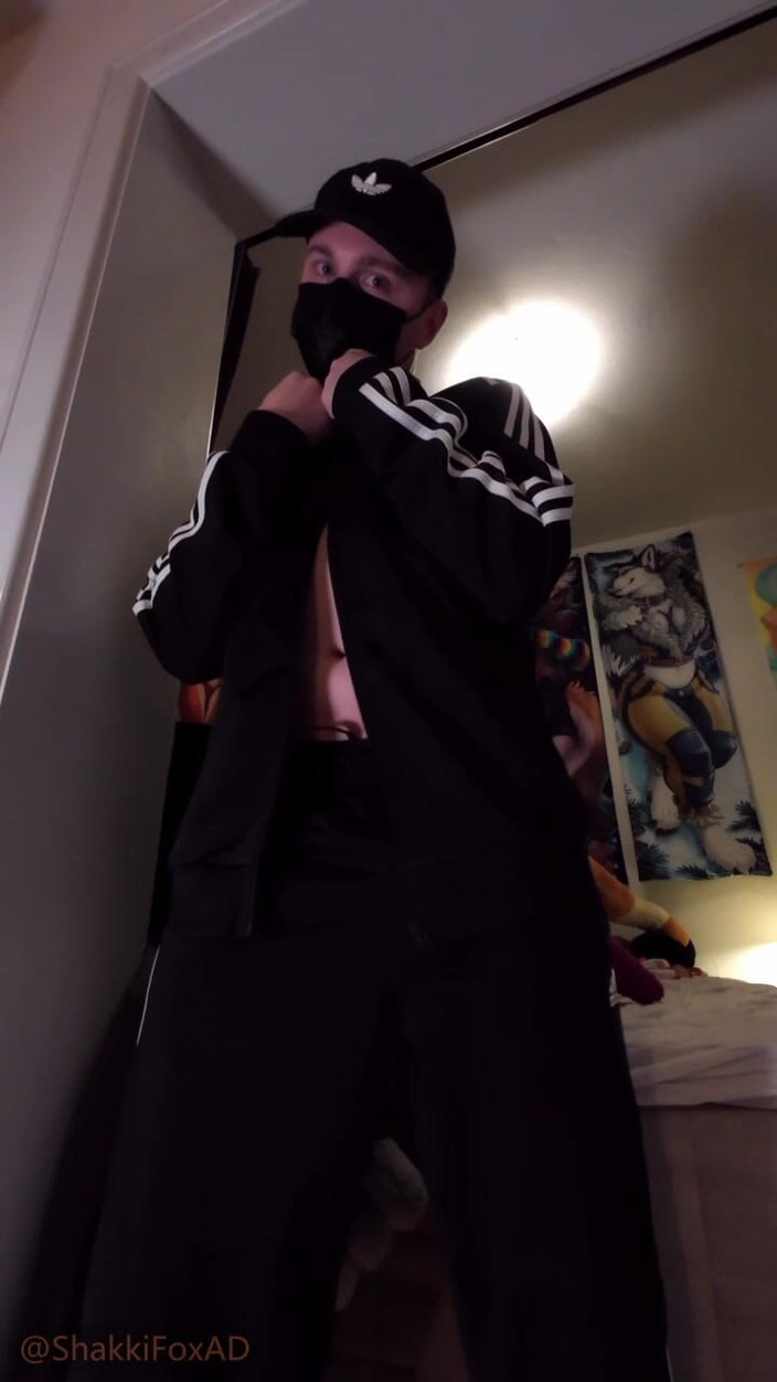 ShakkiFoxAD: Young Twink Showing His Dick