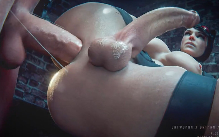 Hatano Oshidax: Forge3dx - une brune sexy à gros cul se fait baiser intensément...