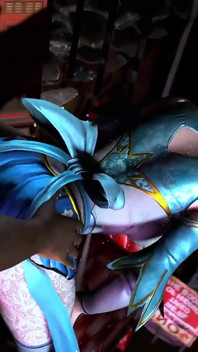 Piękna laska z dużymi - Hentai Animacja 3D