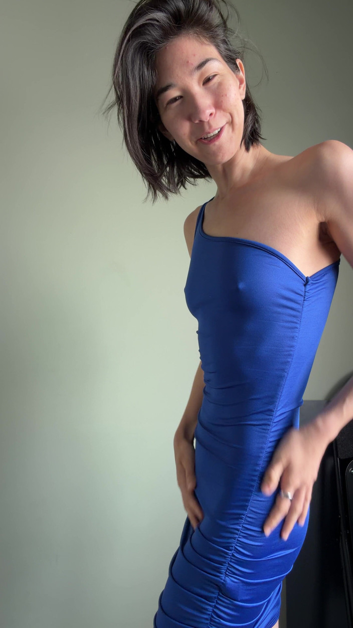 Ms_Emmy_Lynn: Tight Body Con Summer Dress Try-on Haul: Blues Edition