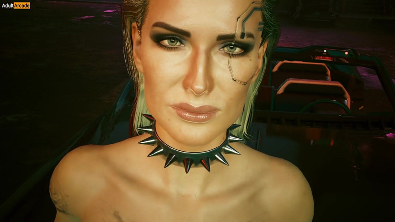 LewdArcade: Meredith Stout în toate scenele de sex Cyberpunk 2077 Skye Scene de...