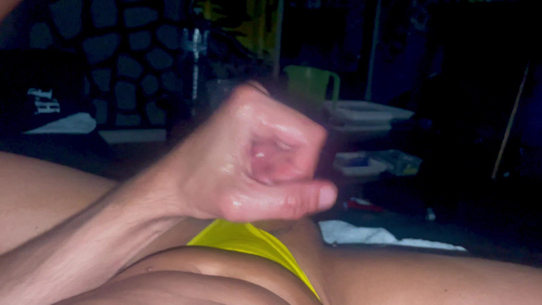 German Tangaboy: Yellow Thong