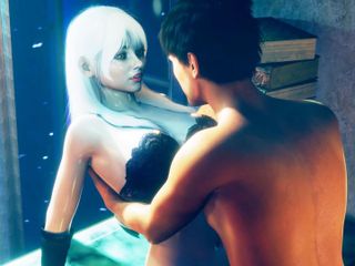 Adult Games by Andrae: Ep8 : Finale - Violet se fait baiser par la fenêtre - Chatte...
