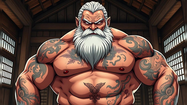 Erotic Man: Ai Muscle Daddies diavoorstelling