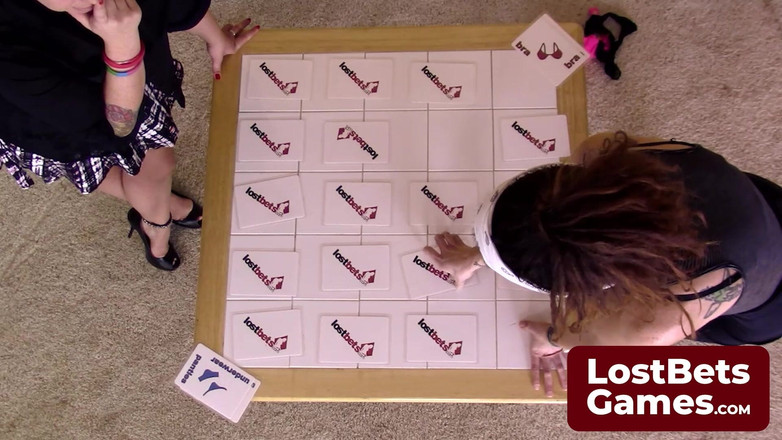 Lost Bets Games: Two Girls with Memory Like Goldfish Playing a Naughty Game