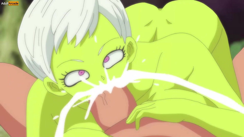 LewdArcade: Dragon Boll Z Cila parodie op seksspel - super slet z...