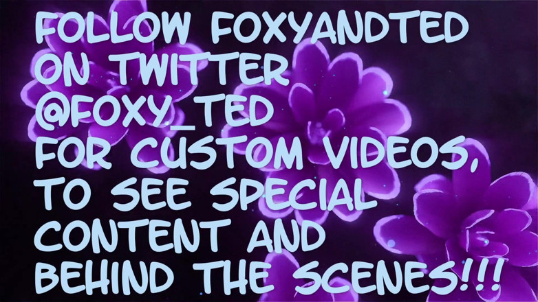 FoxyandTed: Squirting milk out of my ass behind the scenes!