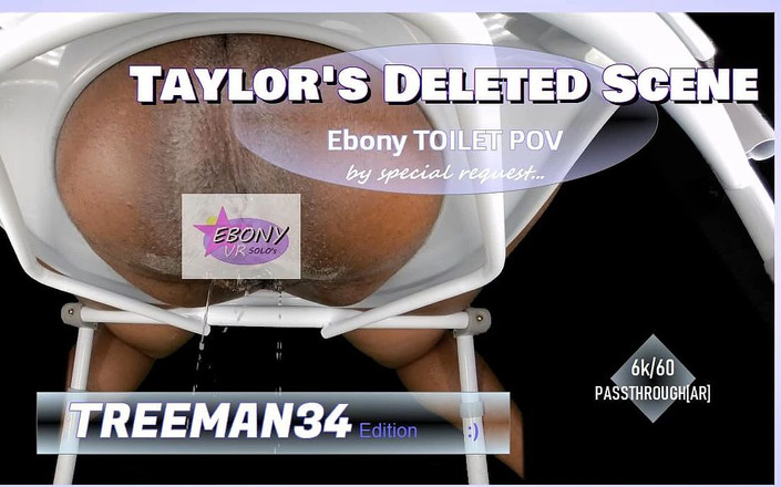 Ebony VR solos virtual reality adult films: Taylors 删除了黑人小便厕所的场景 第一人称视角（通过）