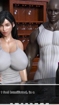 Le paradis noir de Tifa : une grosse bite noire asiatique infidèle se fait recouvrir de sperme sur une table de massage - épisode 12