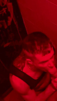 The Club's Security Guard Helped Me Get in, but I Had to Give Myself to Him in the Toilet - a Hard Ass Fucking