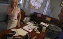 The Window of Sex: Офісні красуні, сцена 3_busty блондинка весело трахається з босом в офісі