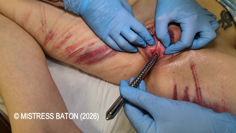 MistressBaton: Приход пизди, серія 1: зондування та огляд пизди