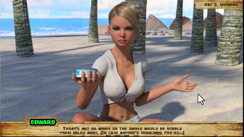 Johannes Gaming: Lewd Island 3 - 란제리가 담긴 여행가방을 발견했습니다.