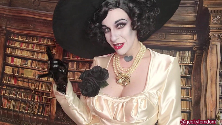 Geeky Femdom: Lady Dimitrescu World Wide JOI