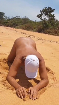 Ladysilva Hot Ass Femboy on the Beach