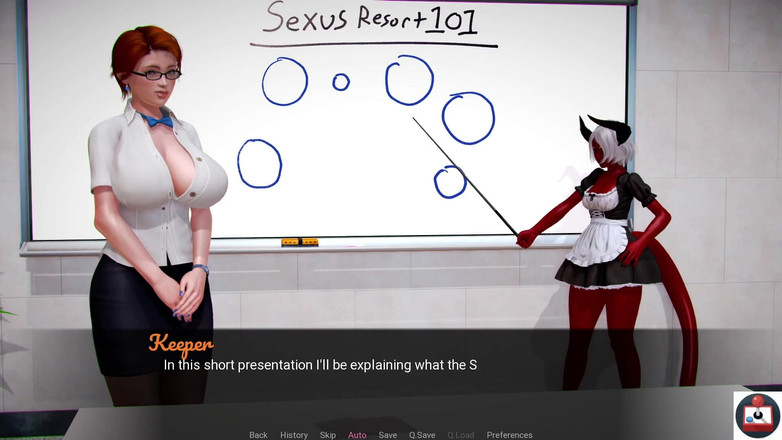 Joystick Cinema: 섹스 러스 리조트 - (pt 01) - 악마의 여자와 사랑에