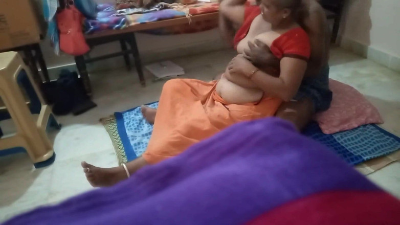 Desi mature: Hot Big Boobs Women Fucked Hard by Her Husband's Younger...