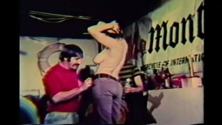 Vintage megastore: Trío vintage de jóvenes zorras tetonas con coño peludo follada (película...