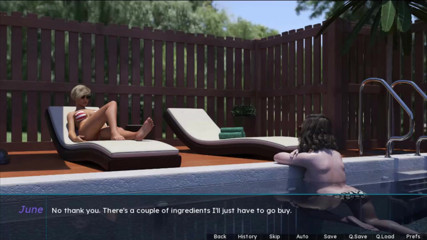 Visual Novels: Letni zapach część 8 (trasa przyrodniej siostry)