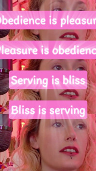 Femdom Ritual Submissive Obedience & Control