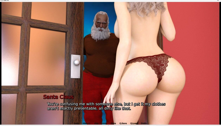 XXX Games Bunk: Laura Lustful Secret - navidad 2025 - esposa infiel folla en el culo