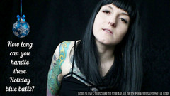 Miss Ivy Ophelia: Sfere blu per Natale 4