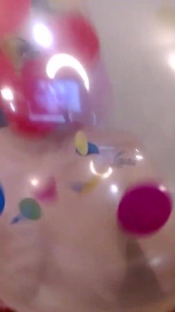 B2p balon grać confetti pop impreza klaun