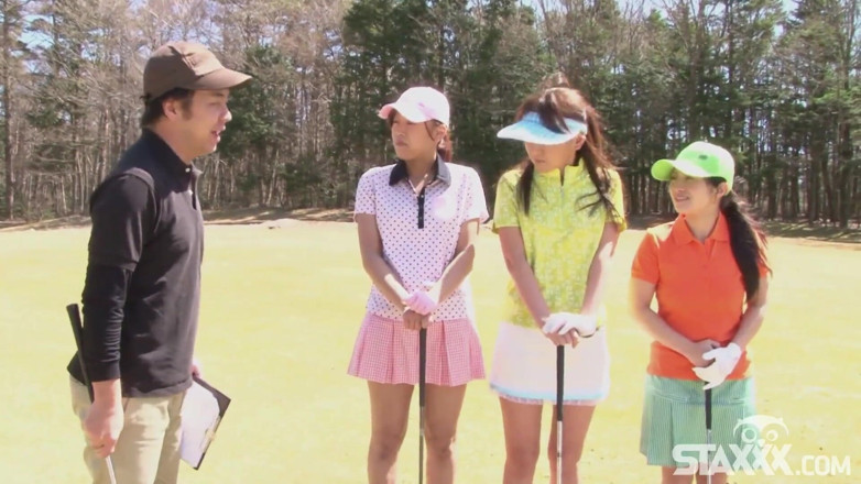 Staxxx: Asian golfers naked and sexy