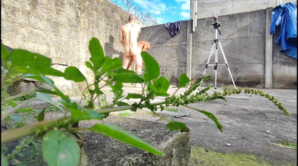 carmonaoficial: 树林里的摄像机拍摄两个异性恋做爱