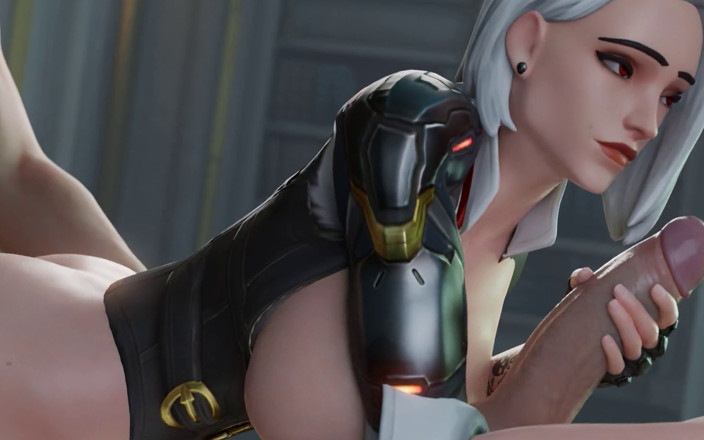 Orlikx: Ashe y D.va de Overwatch - animación 3D
