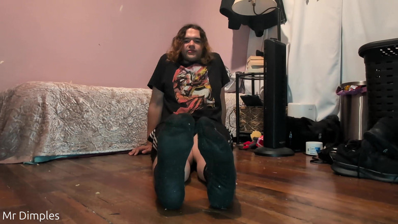 Mr Dimples: Після тренування ніг і дупи, інструкція з дрочки!