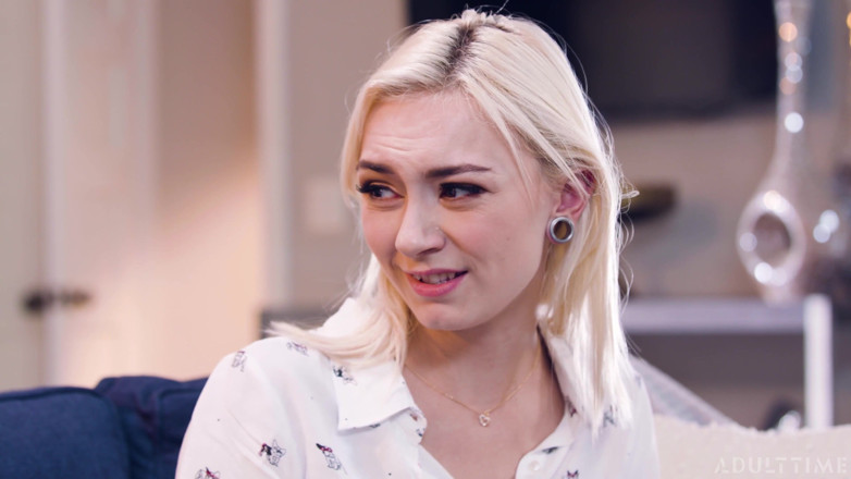 Adult Time: Adult Time - Horny Babysitter Chloe Temple Caught Masturbating on the...