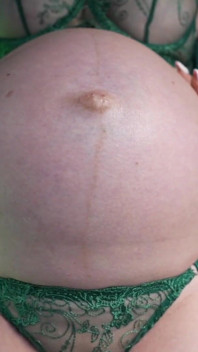 9 Month Pregnant Belly Is so Huge