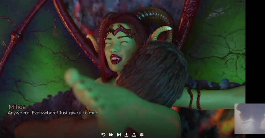Dark Sam: I Hard Fuck a Demon Succubus! I Deepthroat Her and...