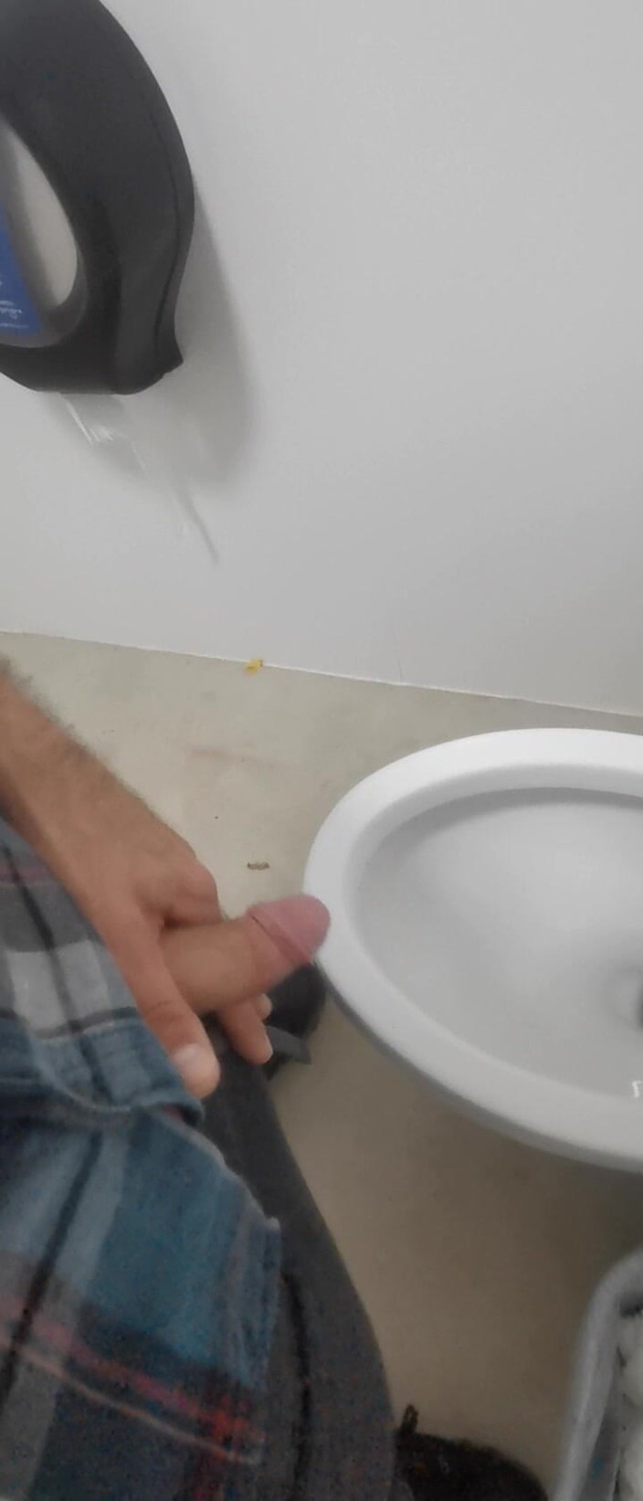 NeatGame458: Męska publiczna toaleta podkręci mnie tak napalona