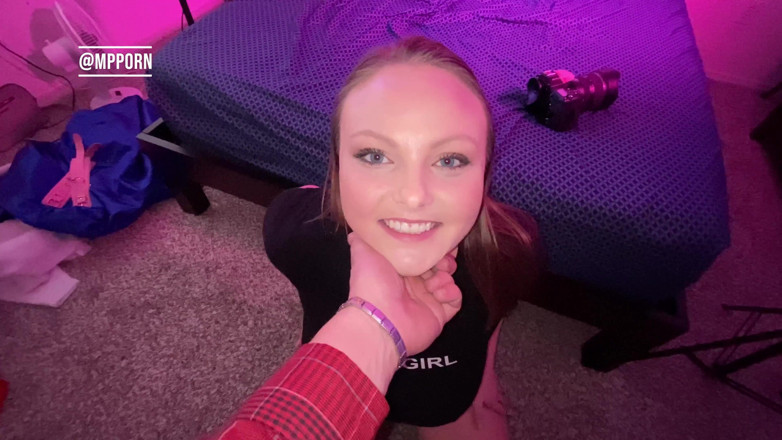 PNW Porn: Throat Fucked and Massive Facial for Big Tit Slut