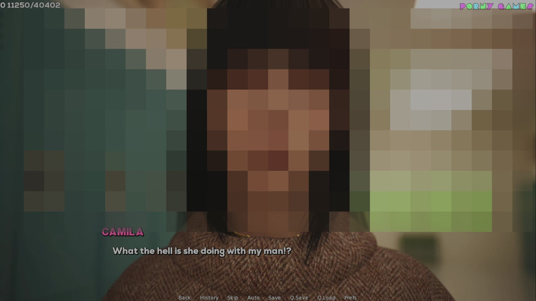 Porny Games: Schatten der Sehnsucht von Shamandev - Sobald du schwarz wirst, weißt...