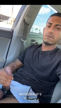 Playing with My Dick in the Car - Morning or Night!