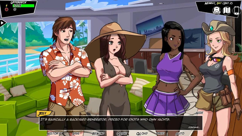 Dirty GamesXxX: Paradise lust: ragazze sexy arrapate nell'isola isolata - ep. 9
