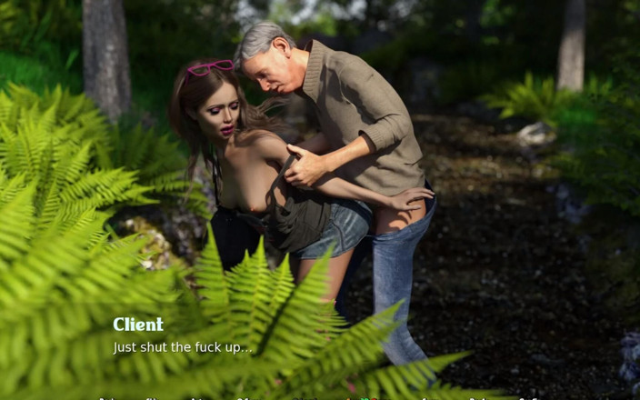 Q Boy: Old Pervert Man Fun with Hot Girl in Park - Naughty...