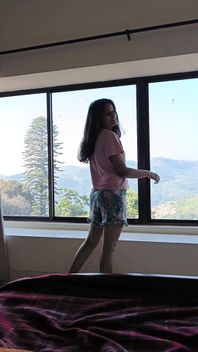 Hot Indian Girl Sushma Bm in Shorts