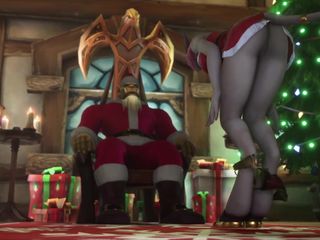 Wraith ward: Sexy Demon Girl Rides Orc Santa&#039;s Dick : Warcraft Parody