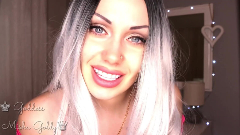 Goddess Misha Goldy: Okouzlující ASMR! Čichání, nadržená se mnou a hoň! To je jediné,...
