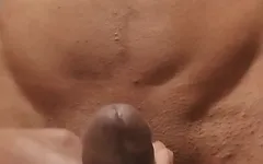 Stomende solo-douchesessie - nat, echt en explosief!