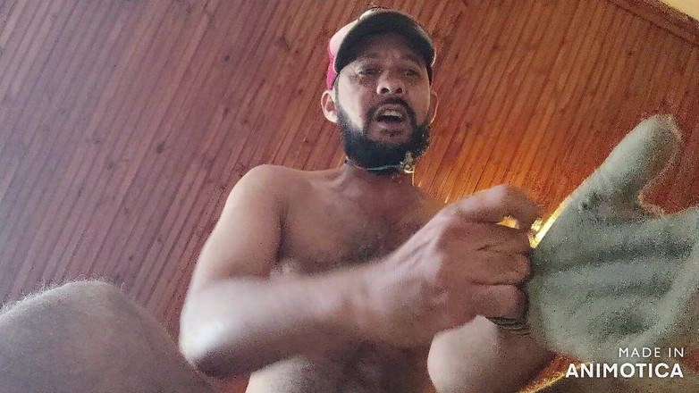 Stink HairyMale: Ганчірка сперми