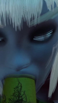 Elf đang chơi ba người với hai orcs