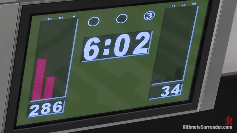Ultimate surrender by Kink: Wenona "gymnastka" (1-0) Vs Sasha "druid" Lexing (0-0)